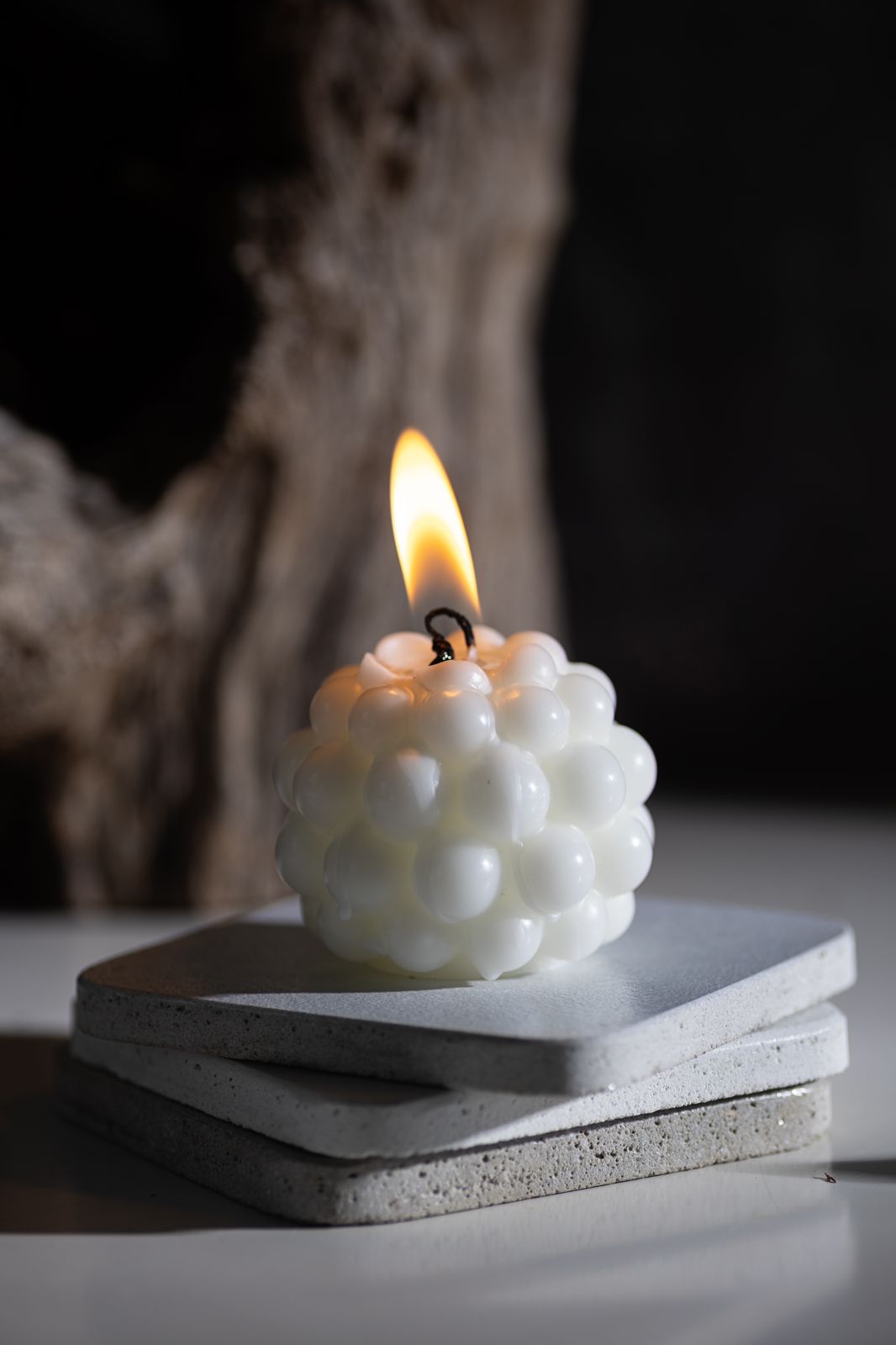 Bubble Cluster Candle