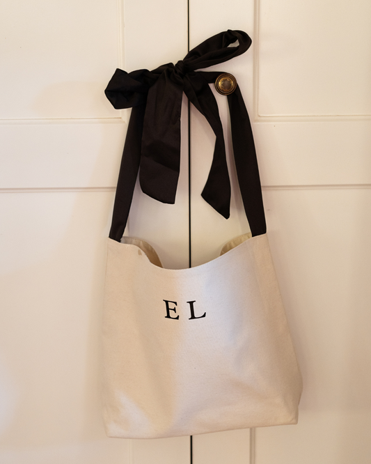 Personalised Bowknot Tote Bag